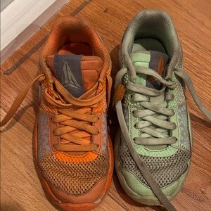 The Nike Ja 1 In Mismatched Green & Orange